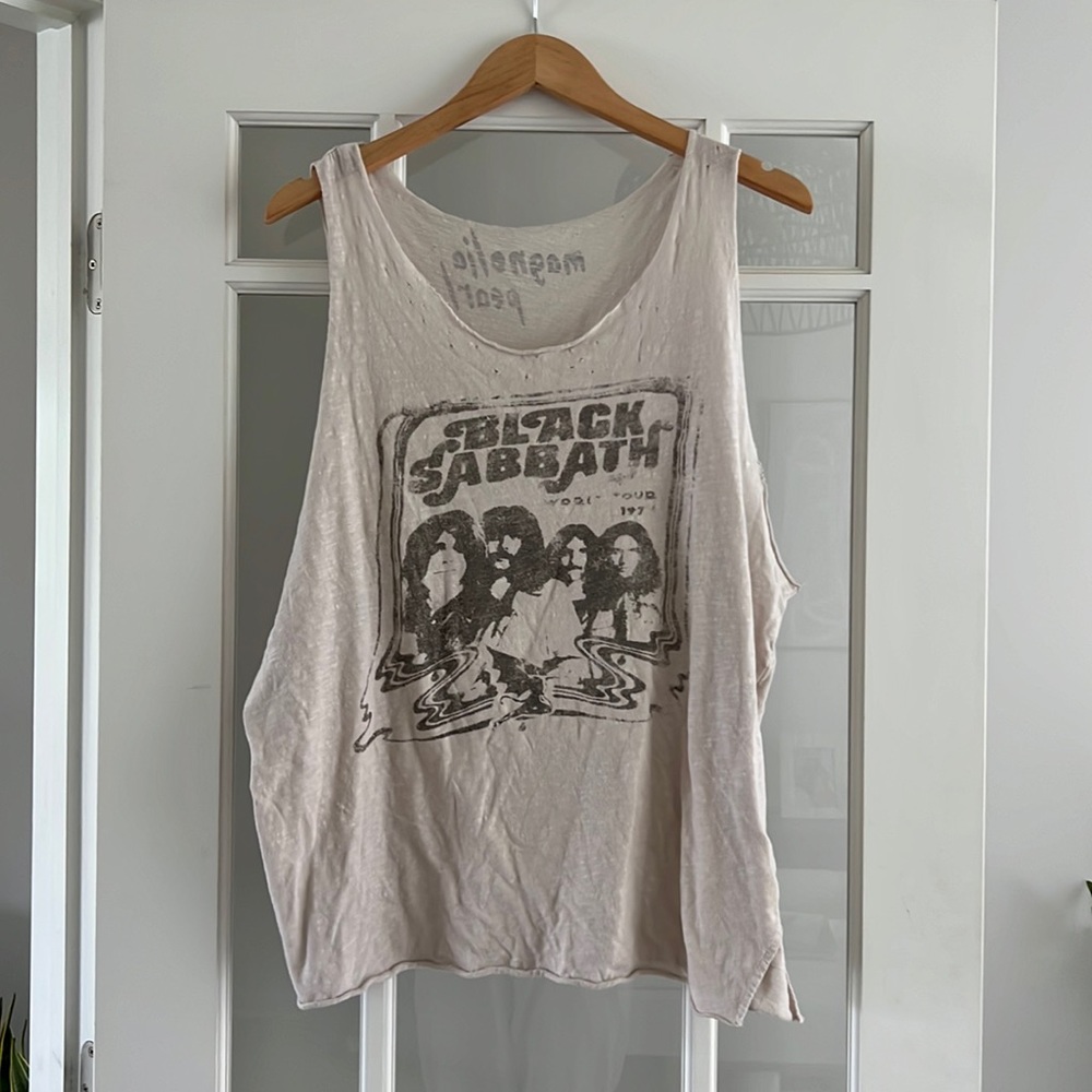 Magnolia Pearl Black Sabbath tank (hard to find!)